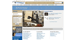 Desktop Screenshot of dirtcheapfaucets.com